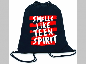 Nirvana Smells Like Teen Spirit ľahké sťahovacie vrecko ( batôžtek / vak ) s čiernou šnúrkou, 100% bavlna 100 g/m2, rozmery cca. 37 x 41 cm